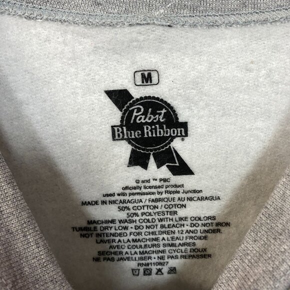 Pabst Blue Ribbon Milwauke Crewneck Sweatshirt Medium - Picture 4 of 4